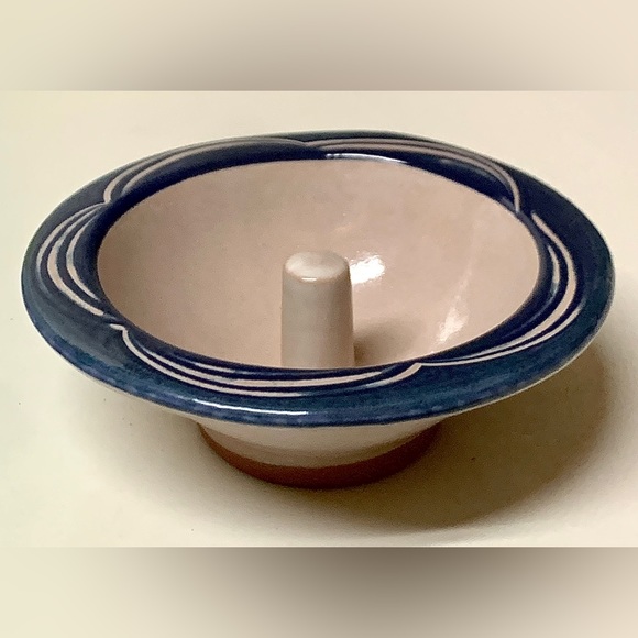 Vintage Unused Glazed Clay Pottery ORIGINAL APPLE BAKER - Picture 3 of 15